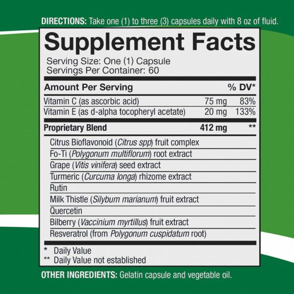 Choice 50 – Supplement Facts